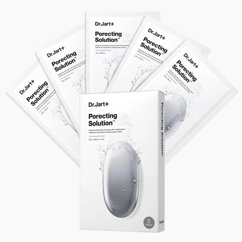 Dr Jart+ Dermask Porecting Solution Face Mask 5 Pack | NEW | Sheet Masks - Picture 3 of 12